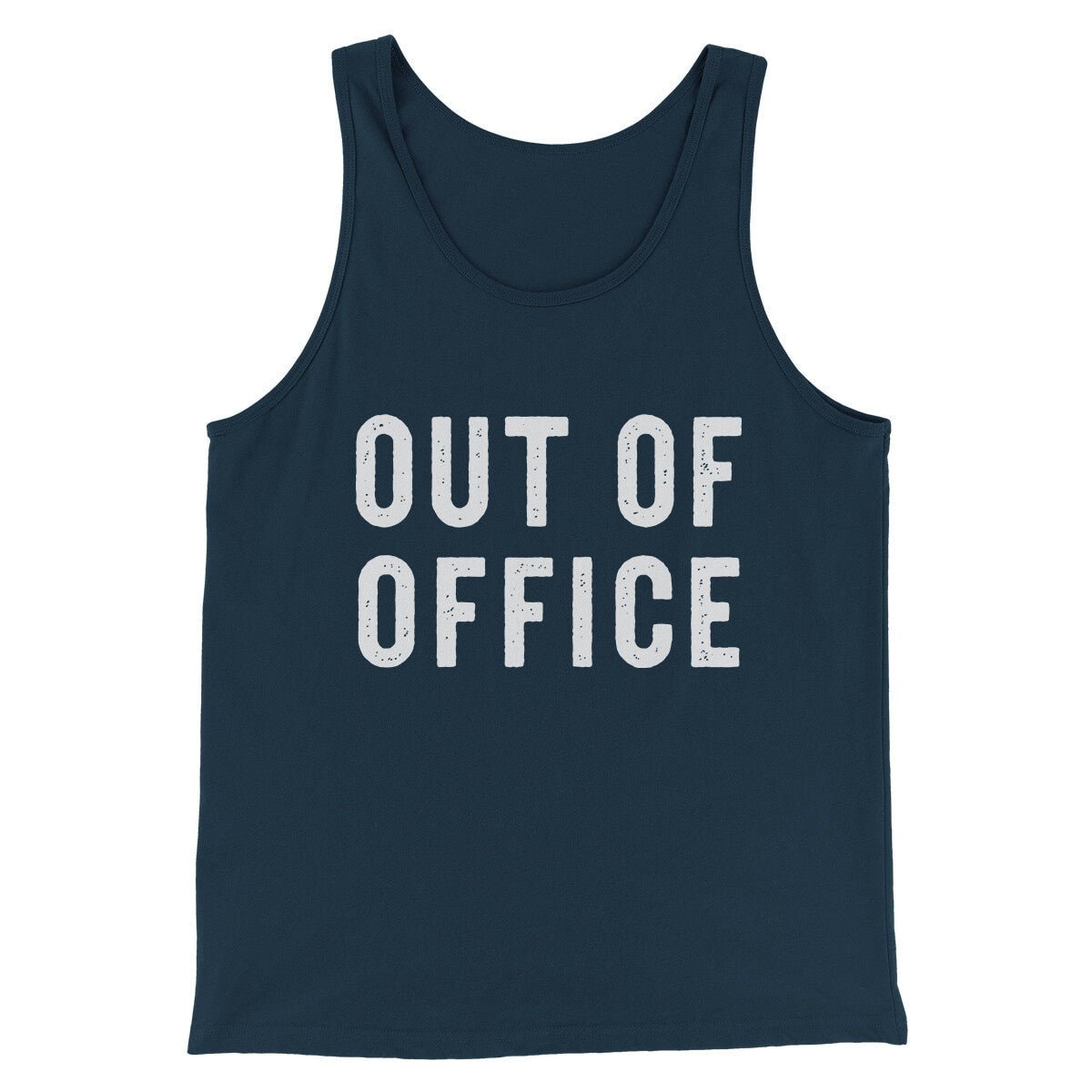 Out Of Office Funny Men Unisex Tank Top Combed Cotton