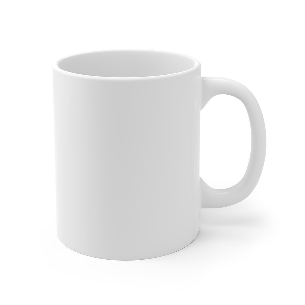 Pumpkin Pi Coffee Mug - White Ceramic Pi Jack-o-Lantern Mug