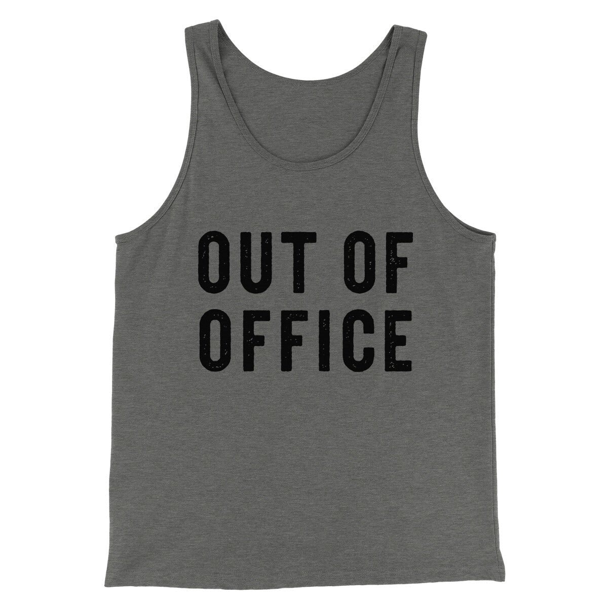 Out Of Office Funny Men Unisex Tank Top Combed Cotton