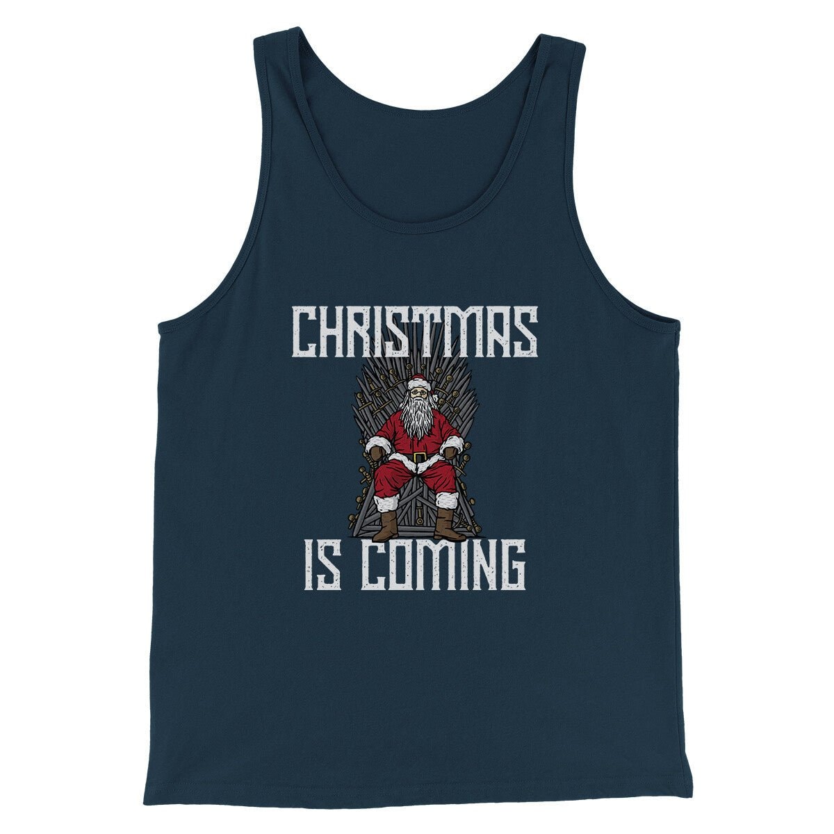 Christmas Is Coming Men Unisex Tank Top All I Want For Christmas Is A Dragon